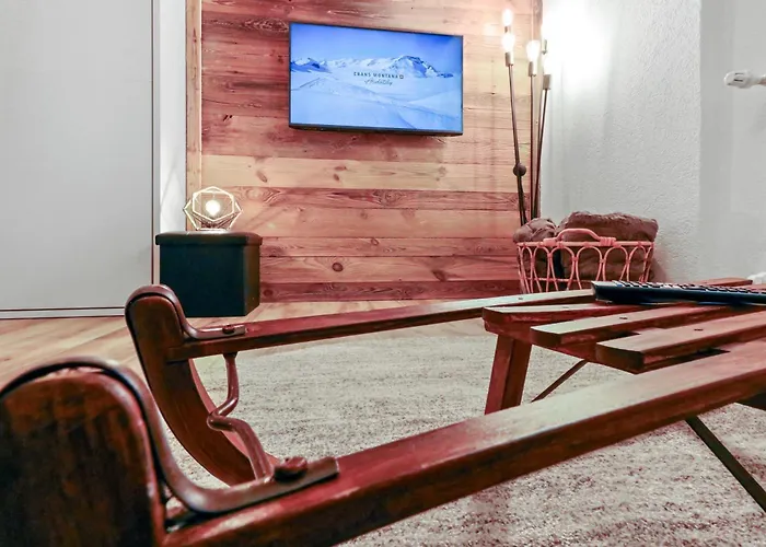 Renove Cosy Et Centre, Ski-in Ski-out 아파트 크란스몬타나